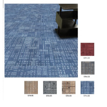 PP Commercial Carpet Tiles with Eco Bitumen Backing
